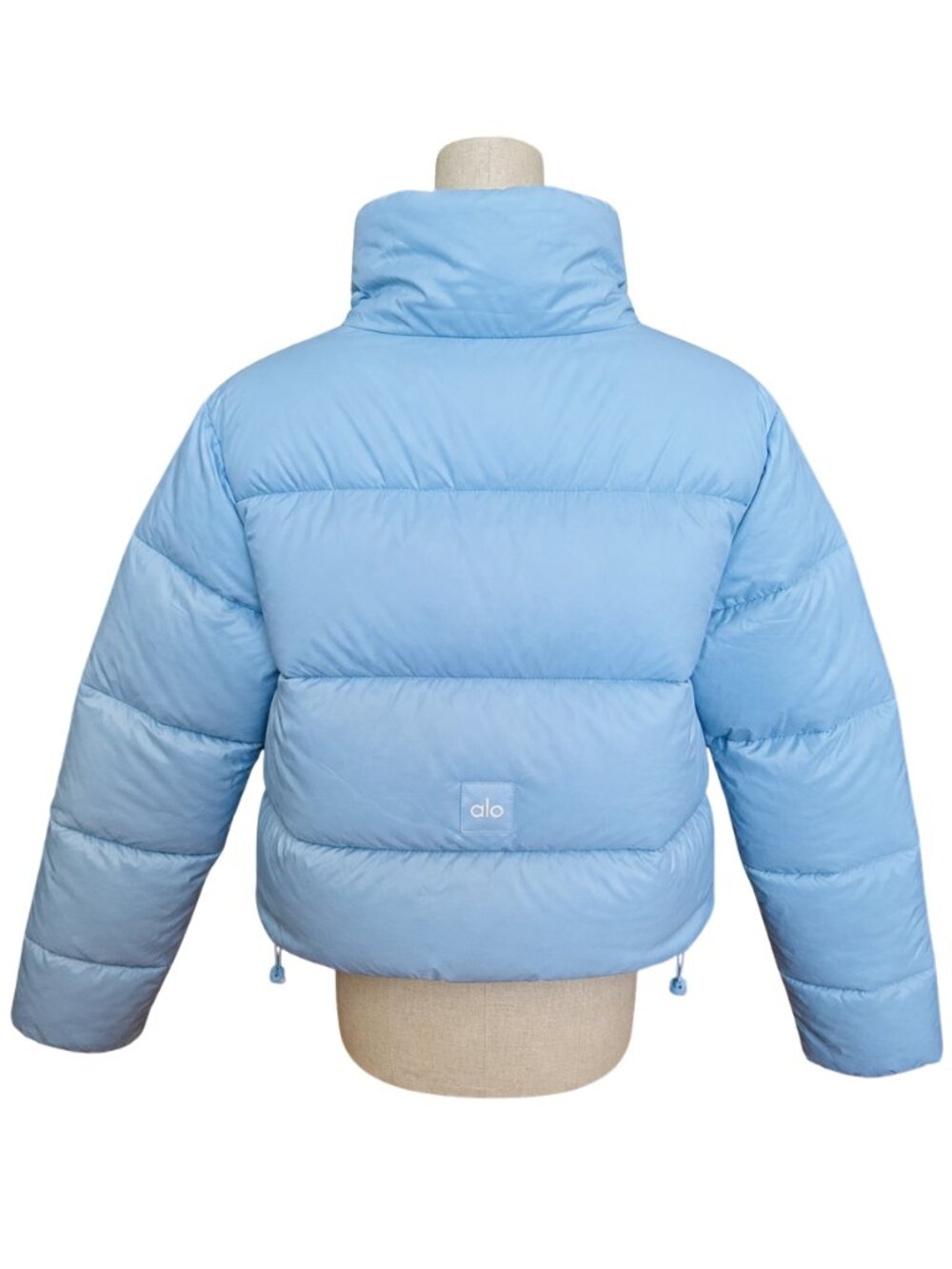 NWT Alo Yoga Gold Rush Puffer Jacket Celestial Blue Size  M - Picture 4 of 10